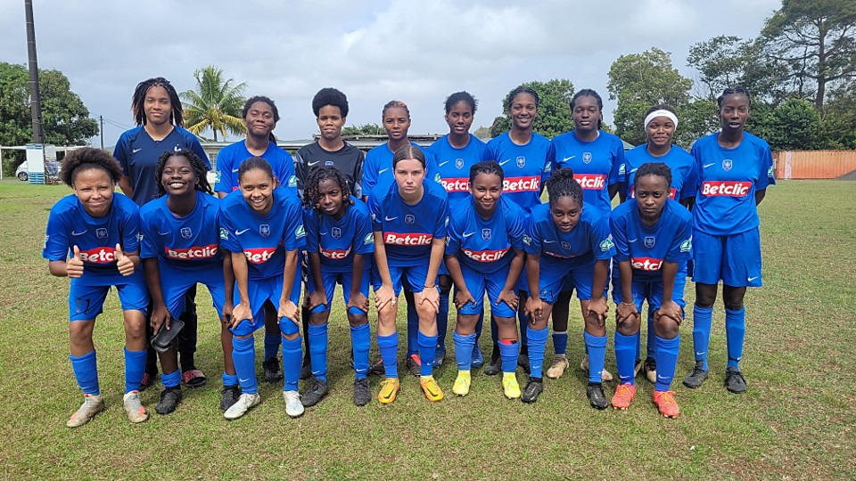 Féminin la liste de la sélection de Martinique U20